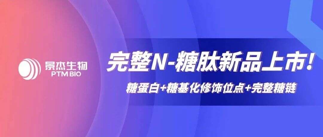 新品发布 | “甜度”无限,完整N-糖肽实力上新