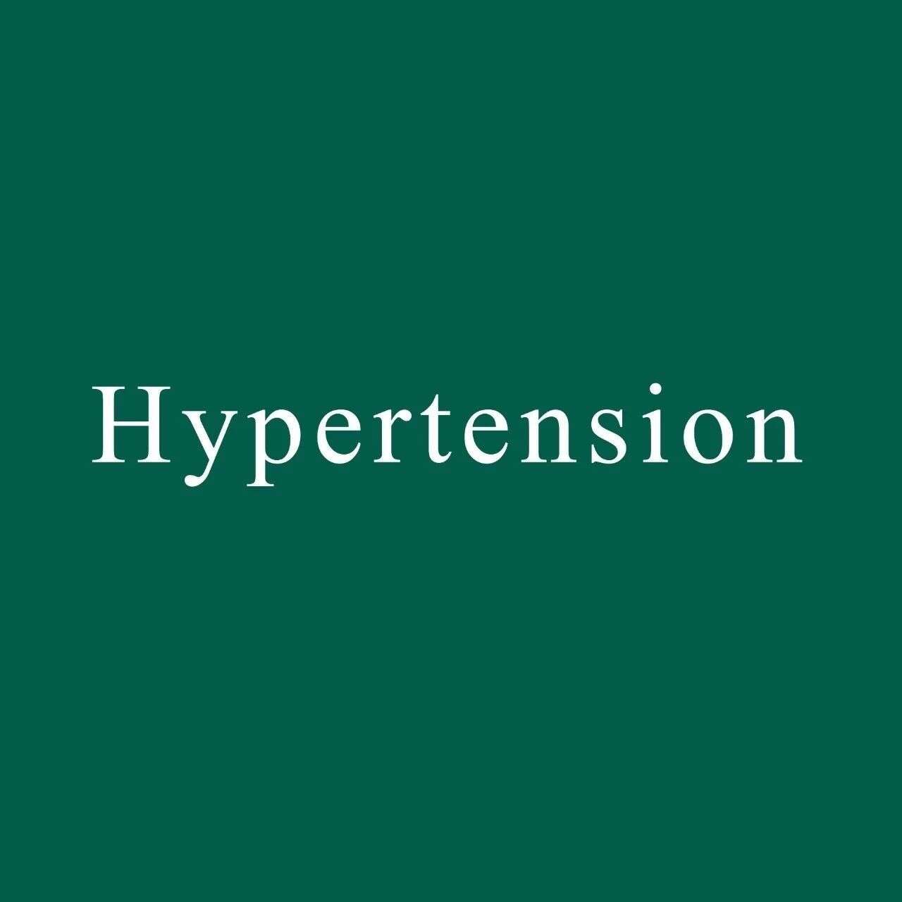 Hypertension:尿液蛋白质组学预测螺内酯对高血压患者的临床反应