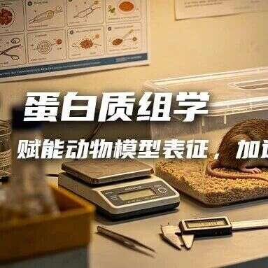 蛋白质组学:赋能动物模型表征,加速药物临床前研发